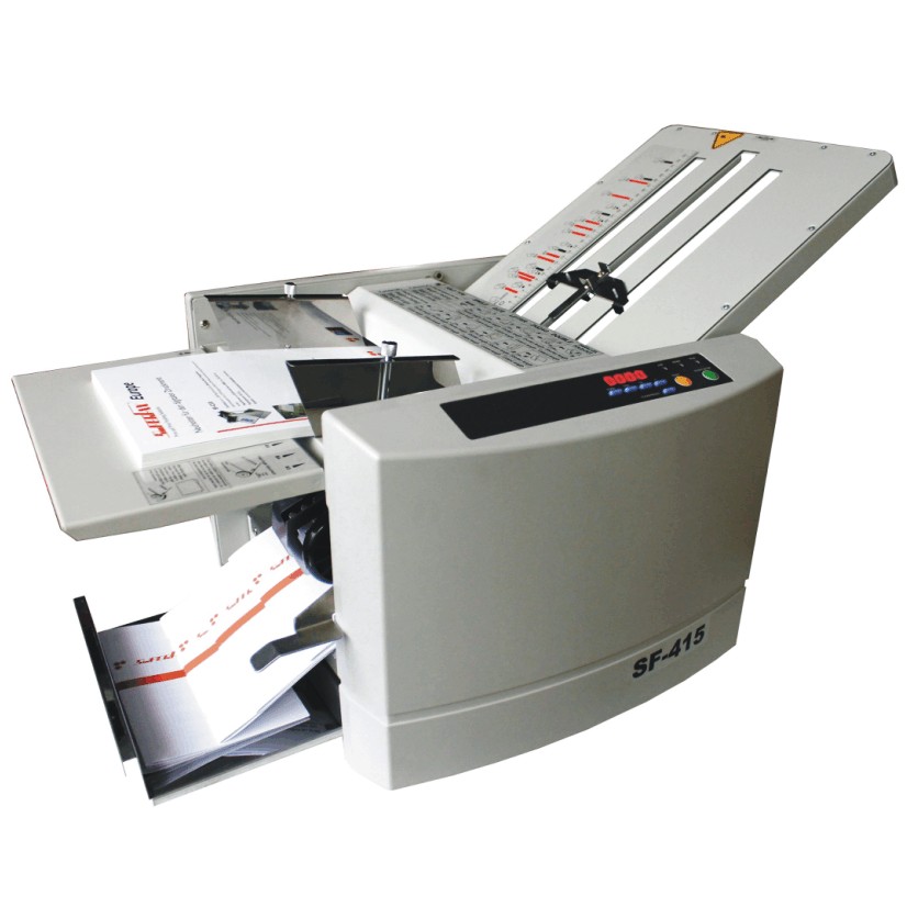plieuse papier courrier bureau A3 Superfax SF-415 imprimerie reprographie  mise sous plis