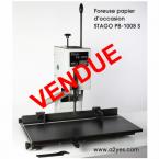  FOREUSE PAPIER STAGO PB-1008 S D'OCCASION 